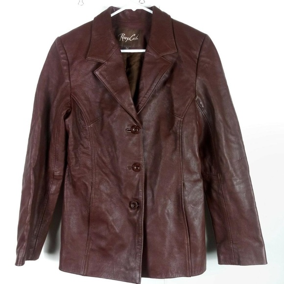 Renzo Costa Women’s Genuine Leather Jacket - Picture 1 of 6